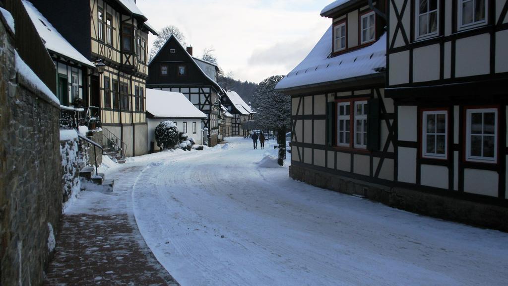 Harz Stolberg Ferienwohnung Экстерьер фото